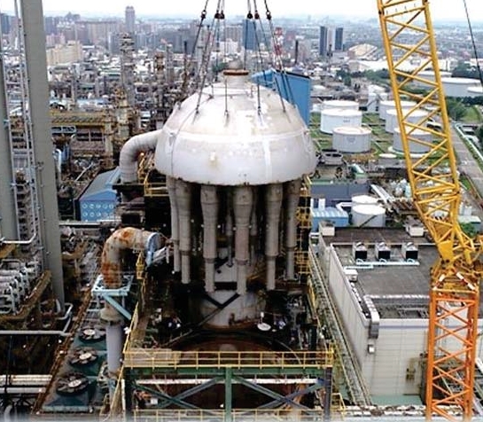 Ducon FCC Cyclone Installation